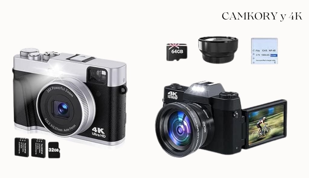 La cámara CAMKORY, con su diseño resistente y fácil manejo, es perfecta para acompañarte en tus exploraciones por tierra y mar. 