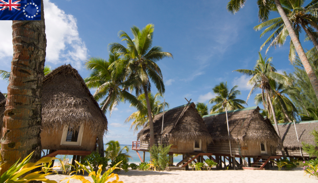 Islas Cook situadas en el corazón del pacifico sur