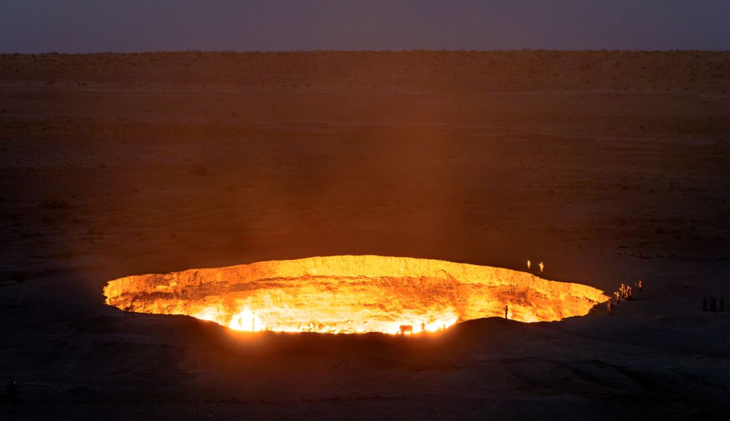 Las puertas del infierno, Turkmenistán
